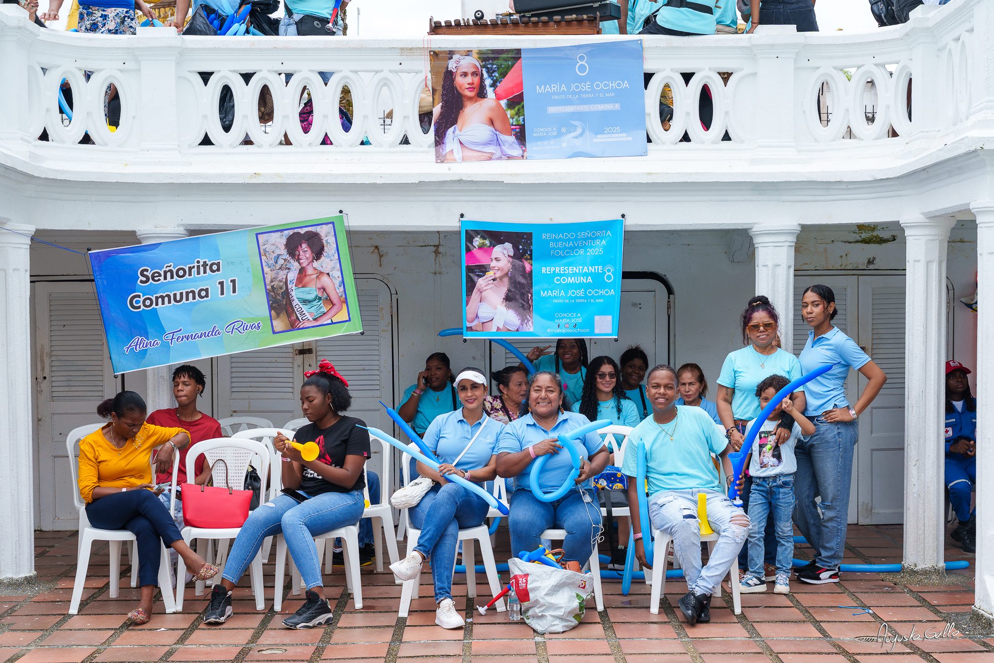 Buenaventura vibró con desfile en traje de baño y baile de currulao del Reinado Señorita Buenaventura Folclor 2025