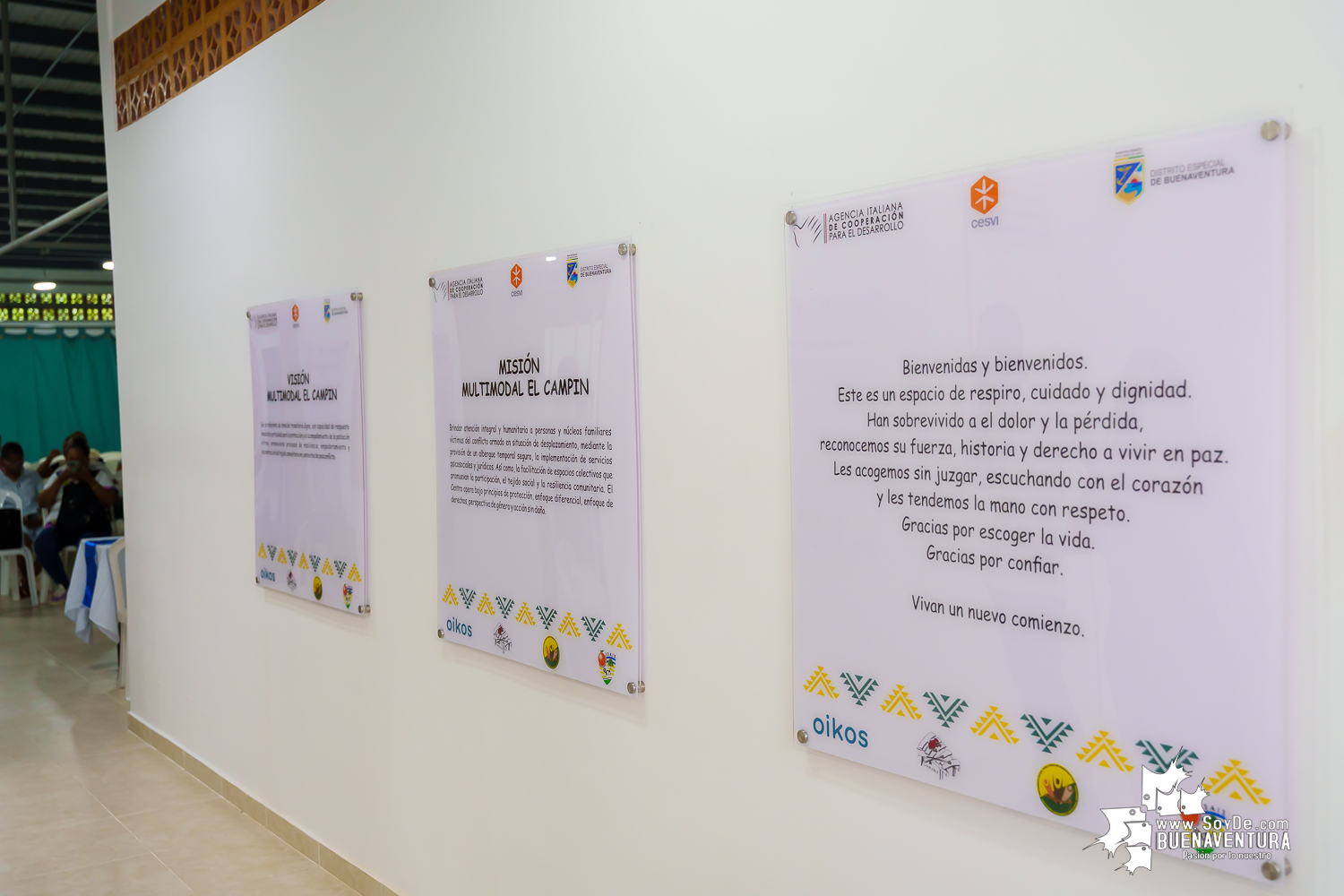 Buenaventura inaugura Centro Multimodal en el barrio El Campin para víctimas del conflicto armado