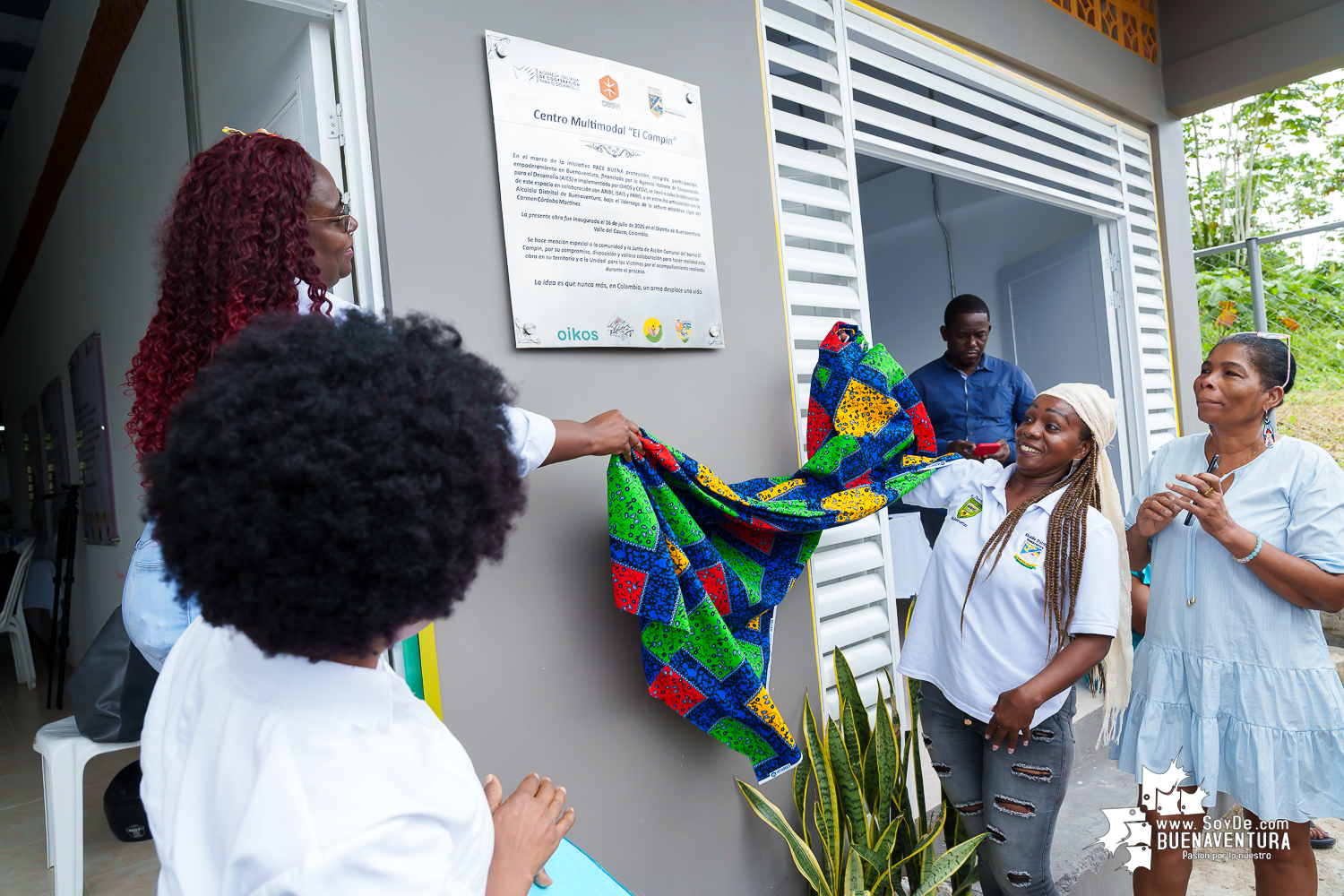 Buenaventura inaugura Centro Multimodal en el barrio El Campin para víctimas del conflicto armado
