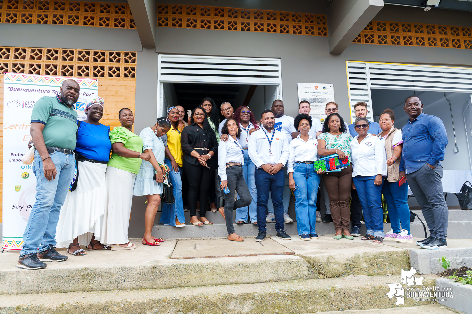 Buenaventura inaugura Centro Multimodal en el barrio El Campin para víctimas del conflicto armado