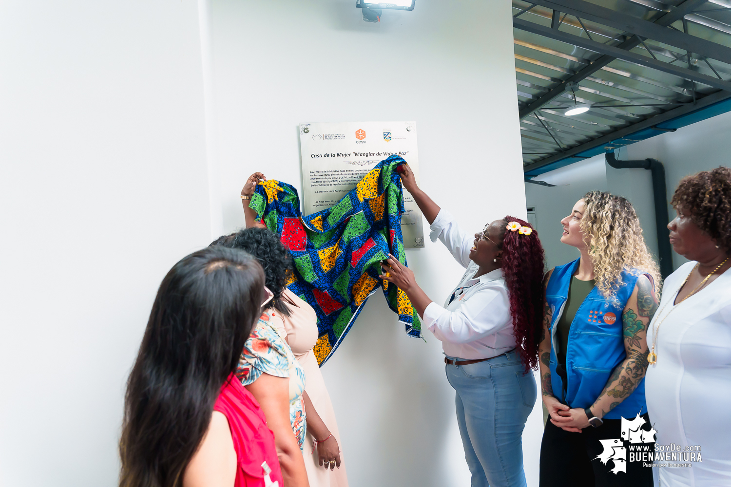 Buenaventura inaugura la Casa de la Mujer ‘Manglar de Vida y Paz’ en el barrio Los Pinos