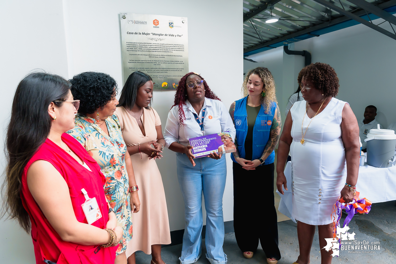 Buenaventura inaugura la Casa de la Mujer ‘Manglar de Vida y Paz’ en el barrio Los Pinos