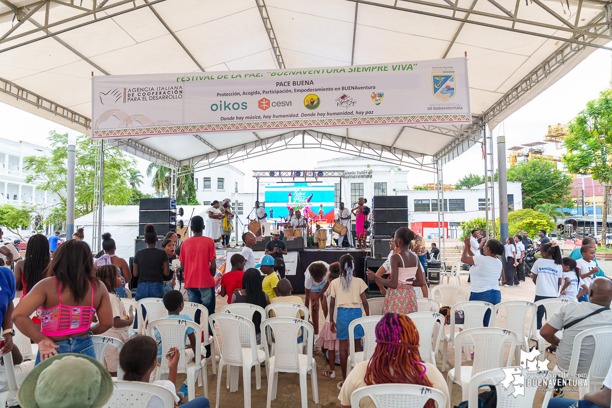 Festival por la Paz “Buenaventura Siempre Viva” reunió a la comunidad en torno a la cultura y la memoria