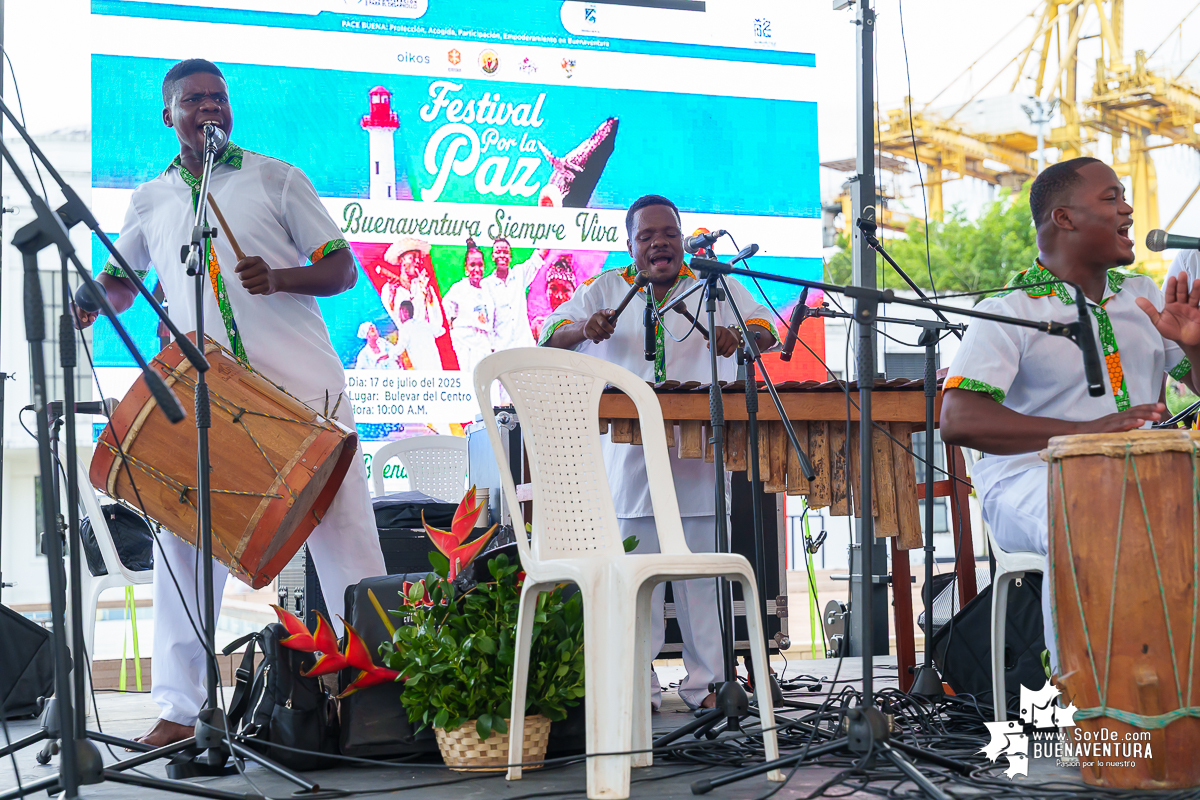 Festival por la Paz “Buenaventura Siempre Viva” reunió a la comunidad en torno a la cultura y la memoria