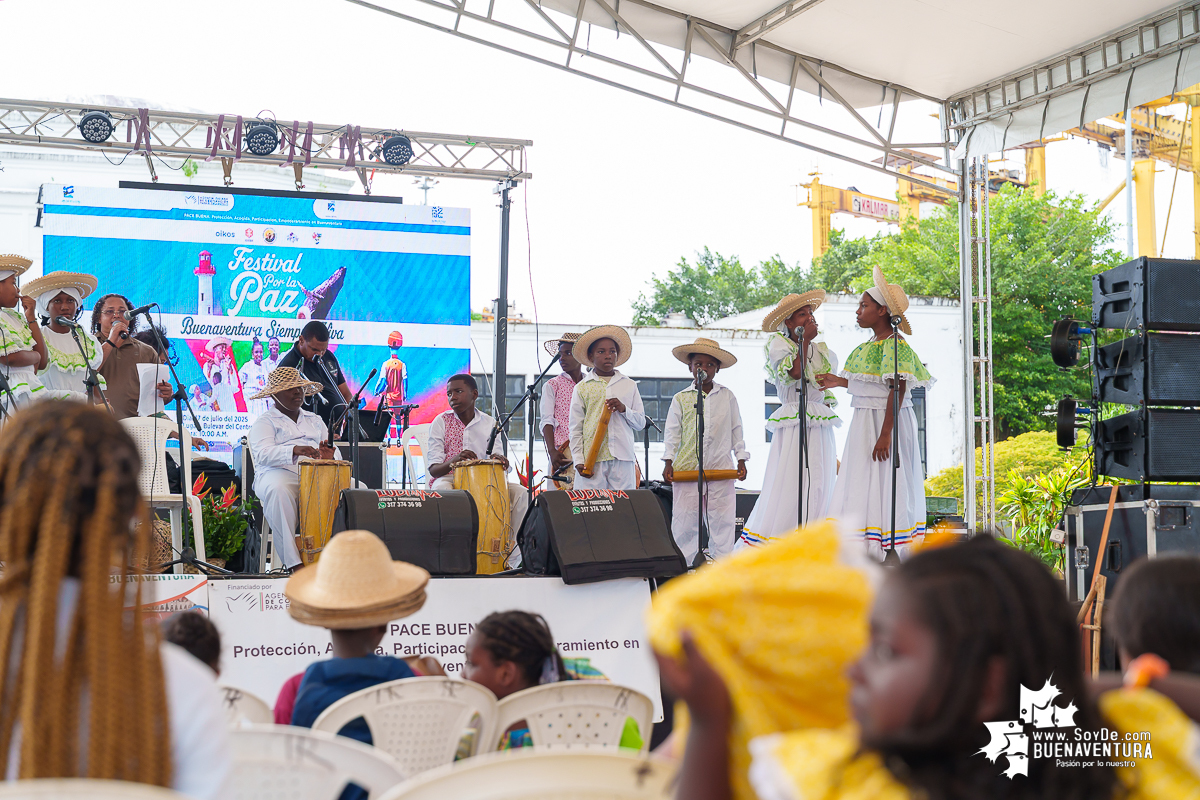 Festival por la Paz “Buenaventura Siempre Viva” reunió a la comunidad en torno a la cultura y la memoria