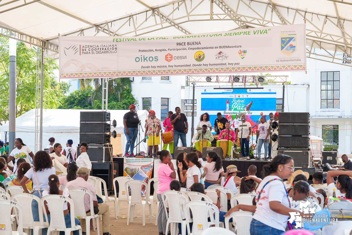 Festival por la Paz “Buenaventura Siempre Viva” reunió a la comunidad en torno a la cultura y la memoria