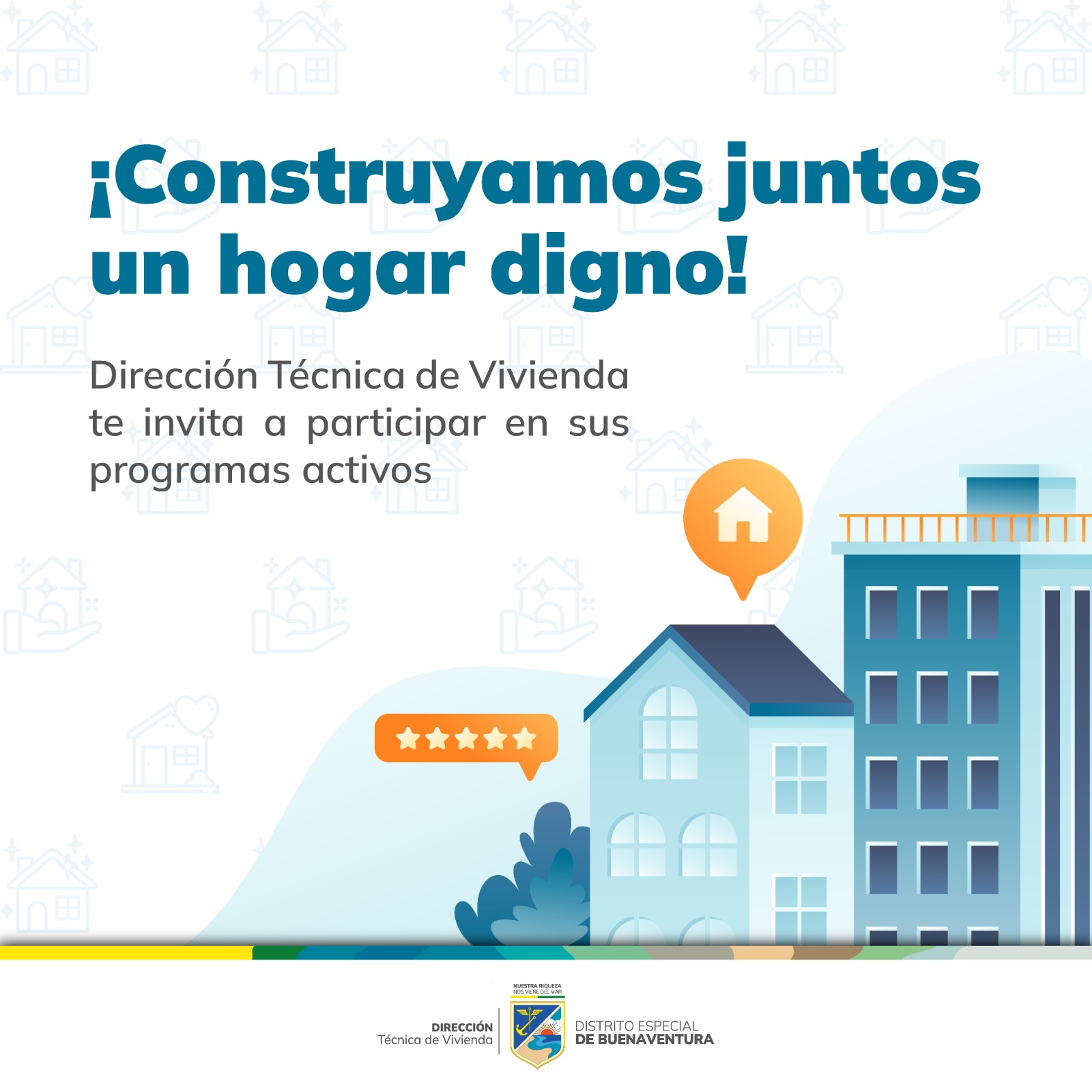 La Dirección Técnica de Vivienda de Buenaventura socializó programas para la comunidad