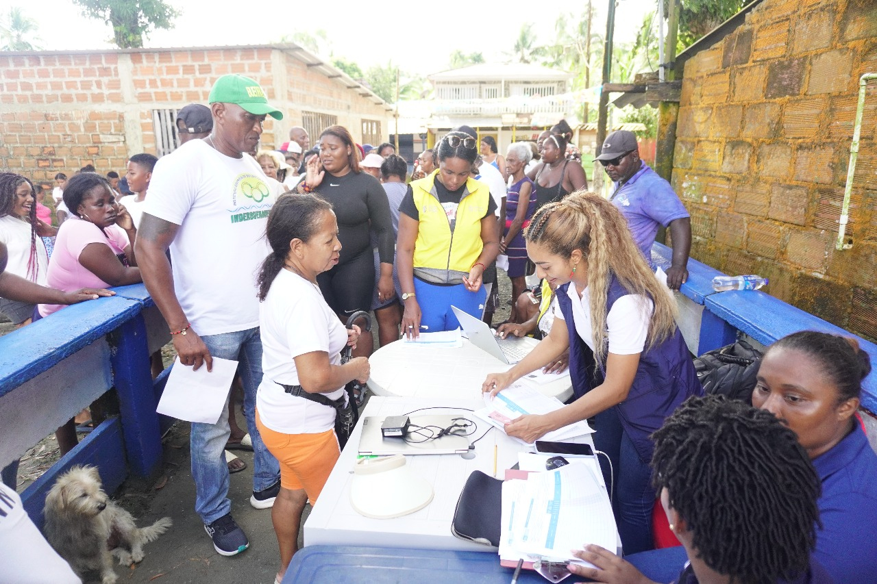 La Alcaldía Distrital de Buenaventura realizó jornada de atención integral en Bazán La Bocana