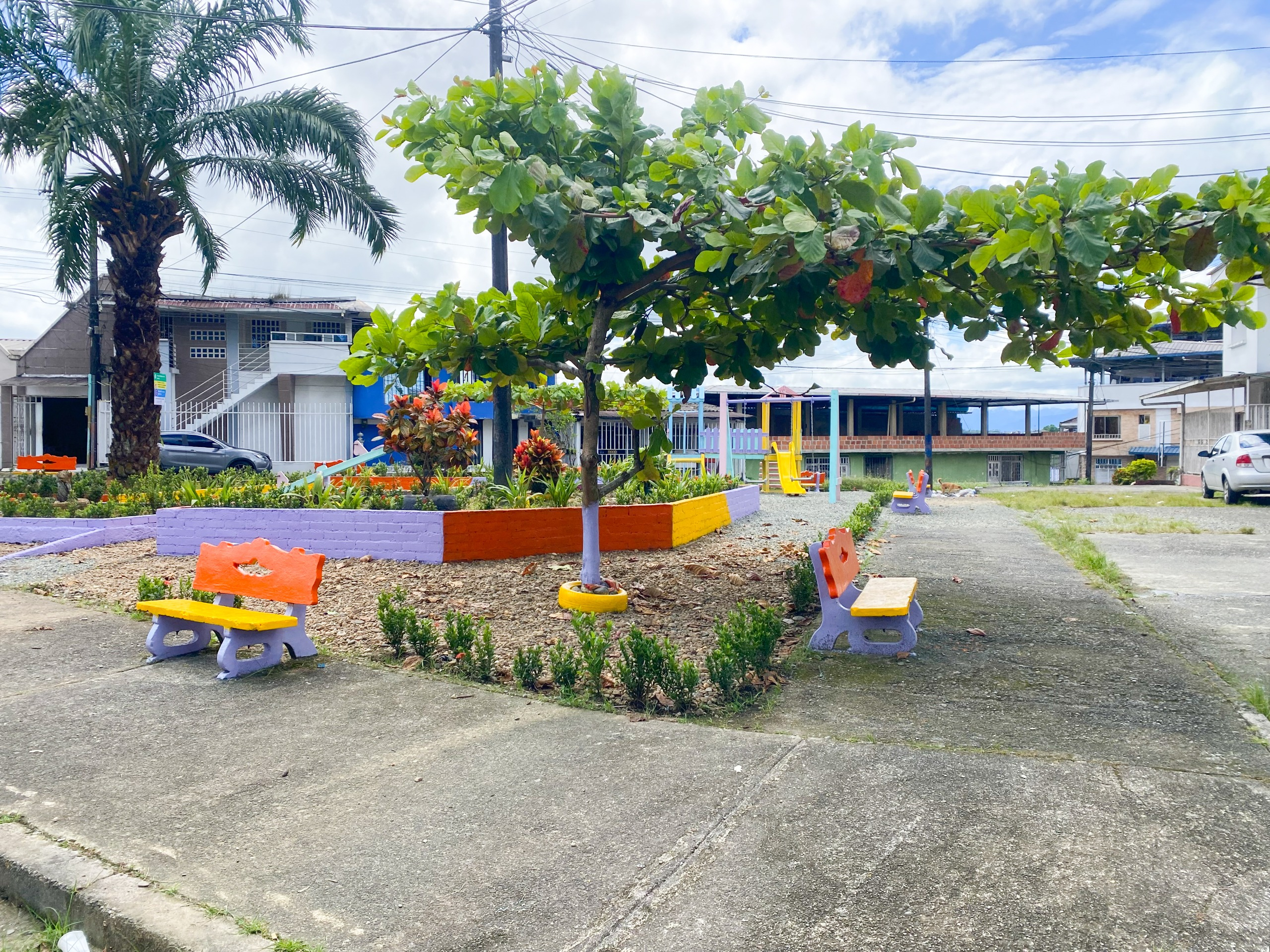 EPA Buenaventura transforma la ciudad con cinco parques ecológicos construidos en madera plástica reciclada