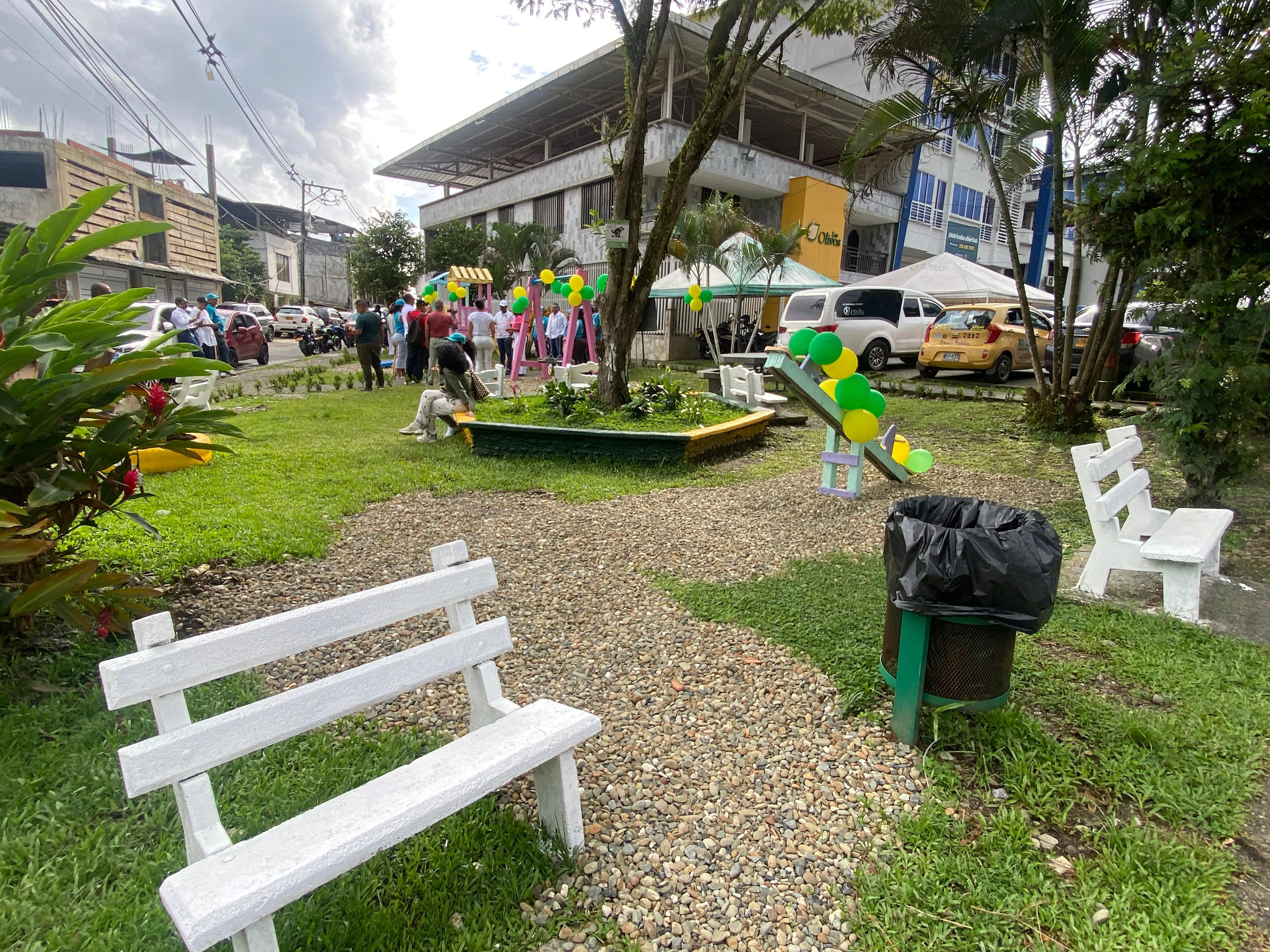 EPA Buenaventura transforma la ciudad con cinco parques ecológicos construidos en madera plástica reciclada