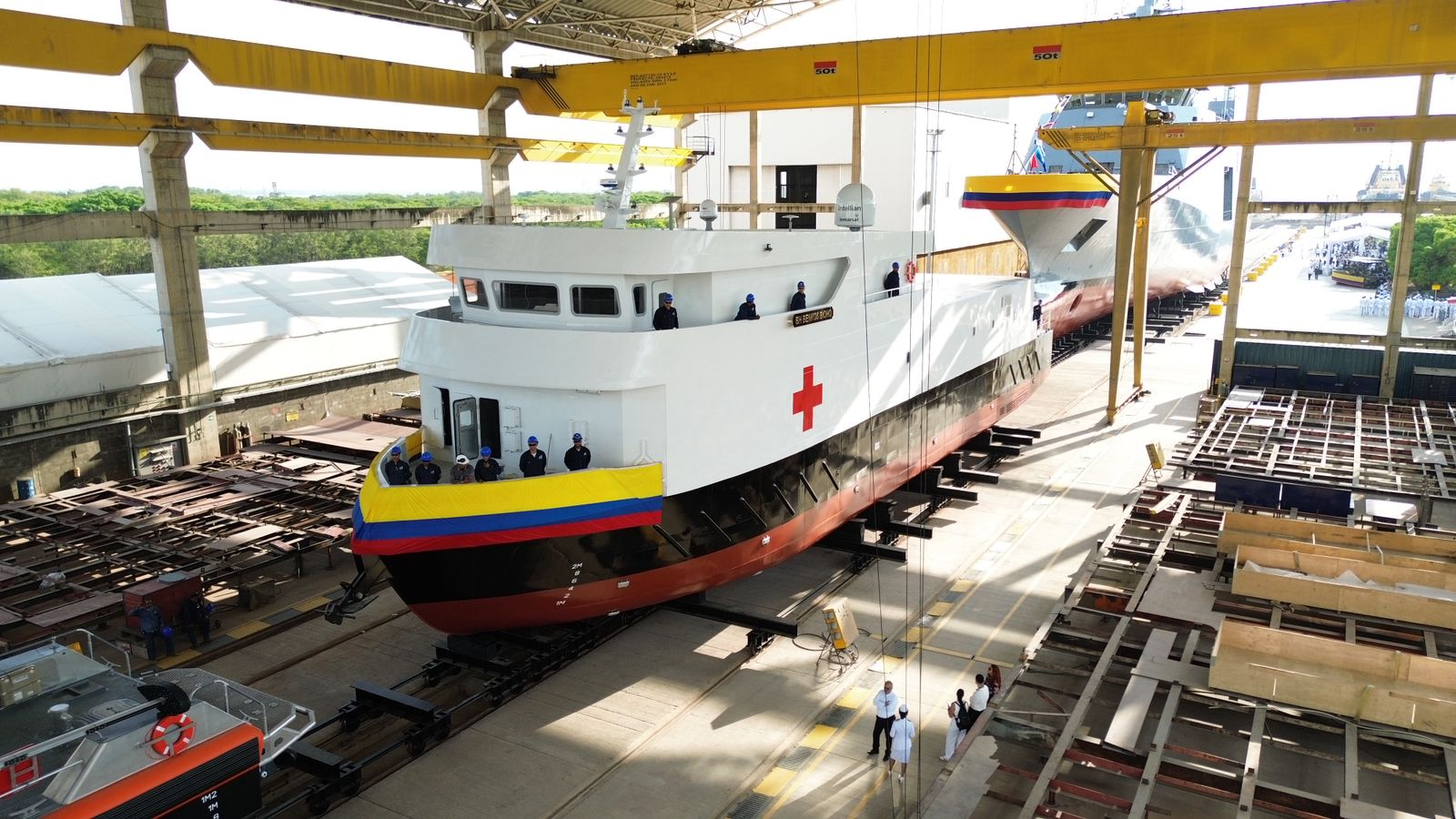 El Buque hospital Benkos Biohó llegará a Buenaventura para fortalecer la atención en salud en el Pacífico