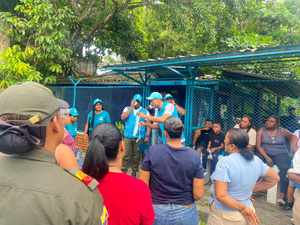 Aula Ambiental Móvil del EPA recorre Buenaventura llevando educación y conciencia ciudadana