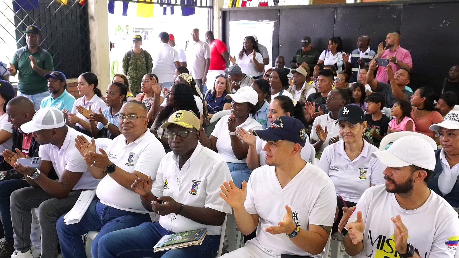 Comunidades rurales Córdoba, San Cipriano y Santa Elena en Buenaventura, participaron en el Consejo de Gobierno a la Calle