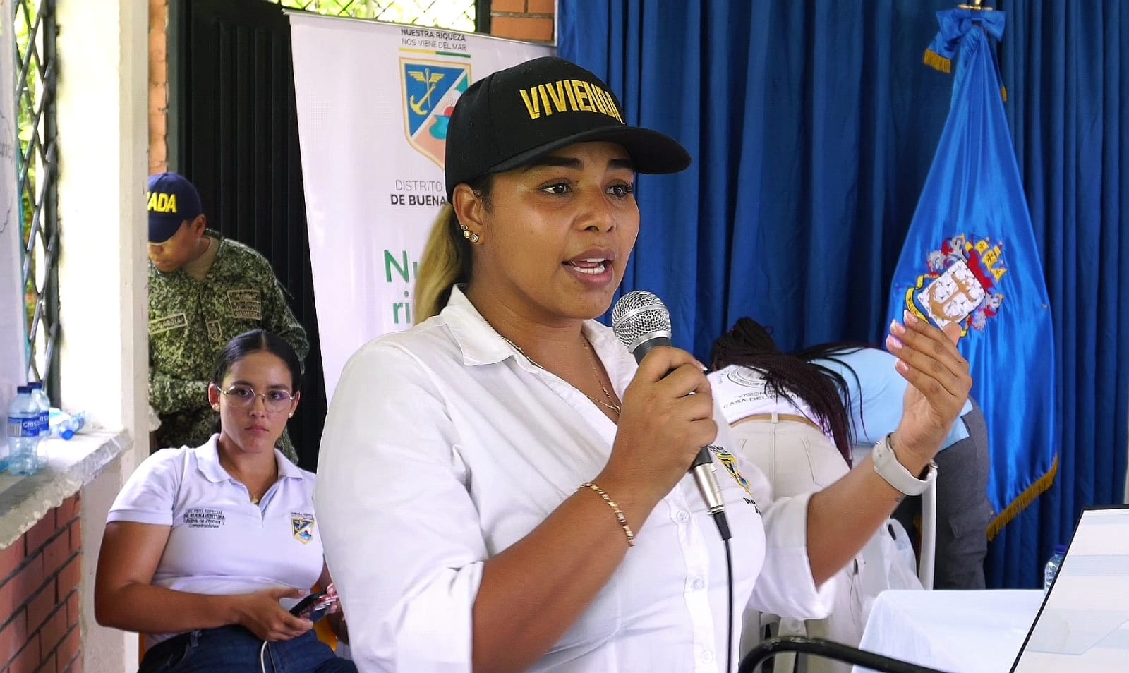 Comunidades rurales Córdoba, San Cipriano y Santa Elena en Buenaventura, participaron en el Consejo de Gobierno a la Calle
