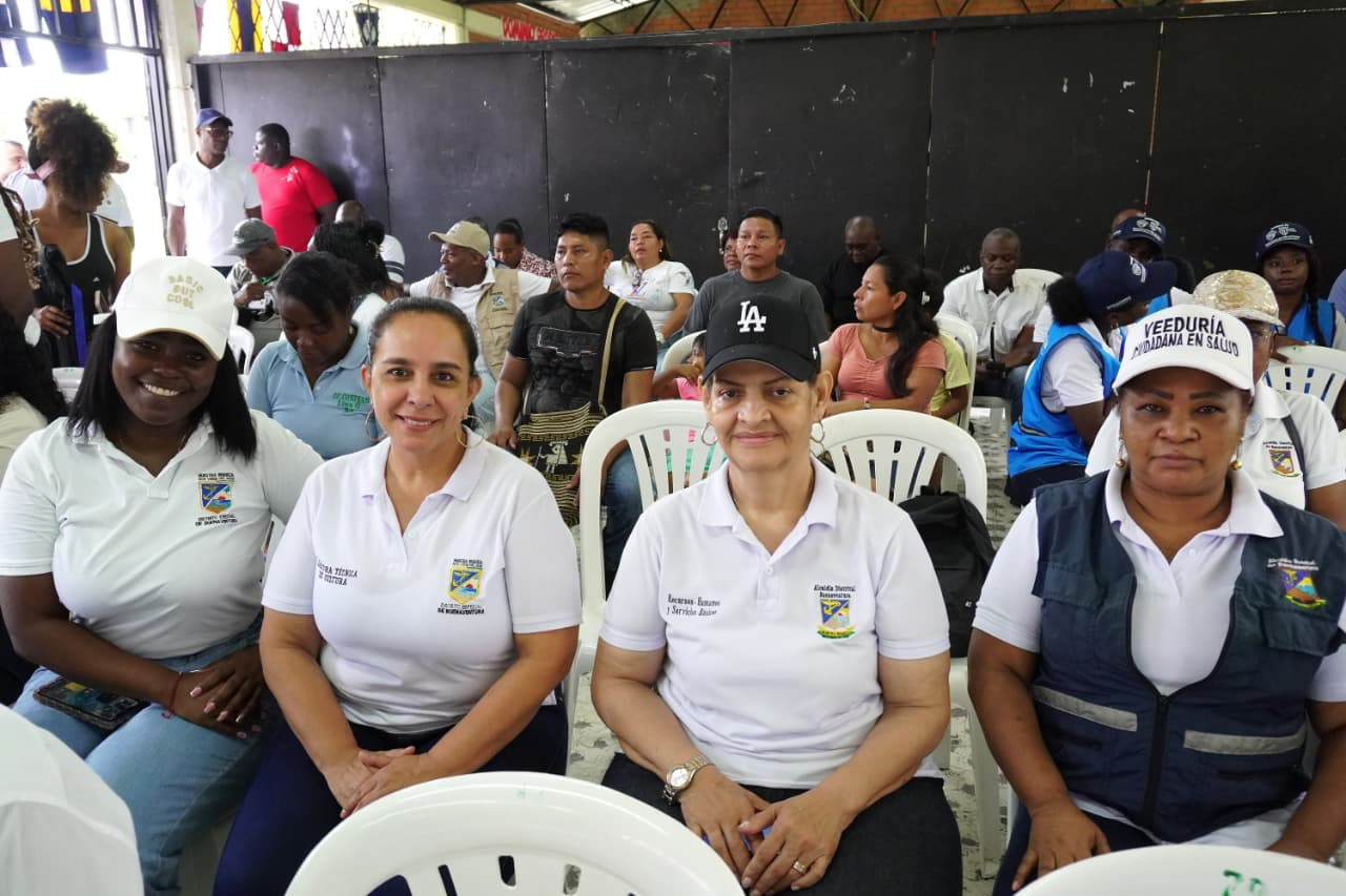 Comunidades rurales Córdoba, San Cipriano y Santa Elena en Buenaventura, participaron en el Consejo de Gobierno a la Calle
