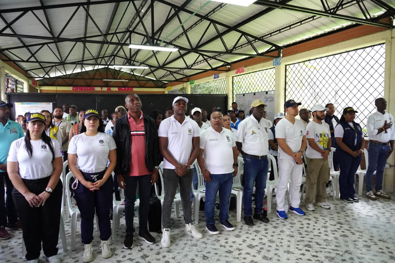 Comunidades rurales Córdoba, San Cipriano y Santa Elena en Buenaventura, participaron en el Consejo de Gobierno a la Calle