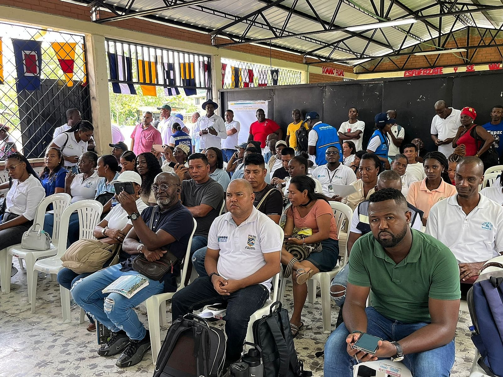 Comunidades rurales Córdoba, San Cipriano y Santa Elena en Buenaventura, participaron en el Consejo de Gobierno a la Calle
