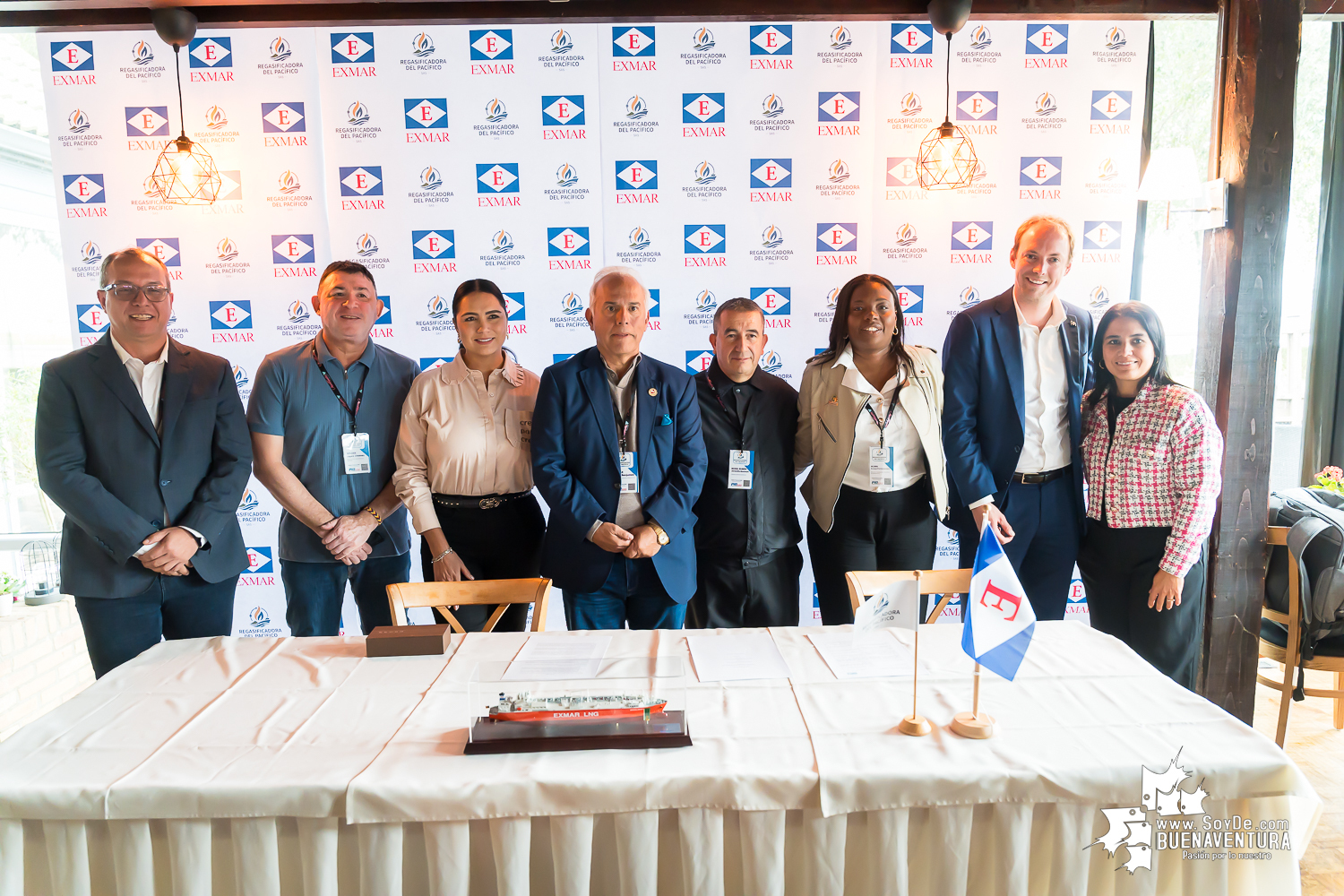 La Regasificadora del Pacífico acuerda con la naviera belga Exmar el arrendamiento de unidad flotante para importar gas por Buenaventura