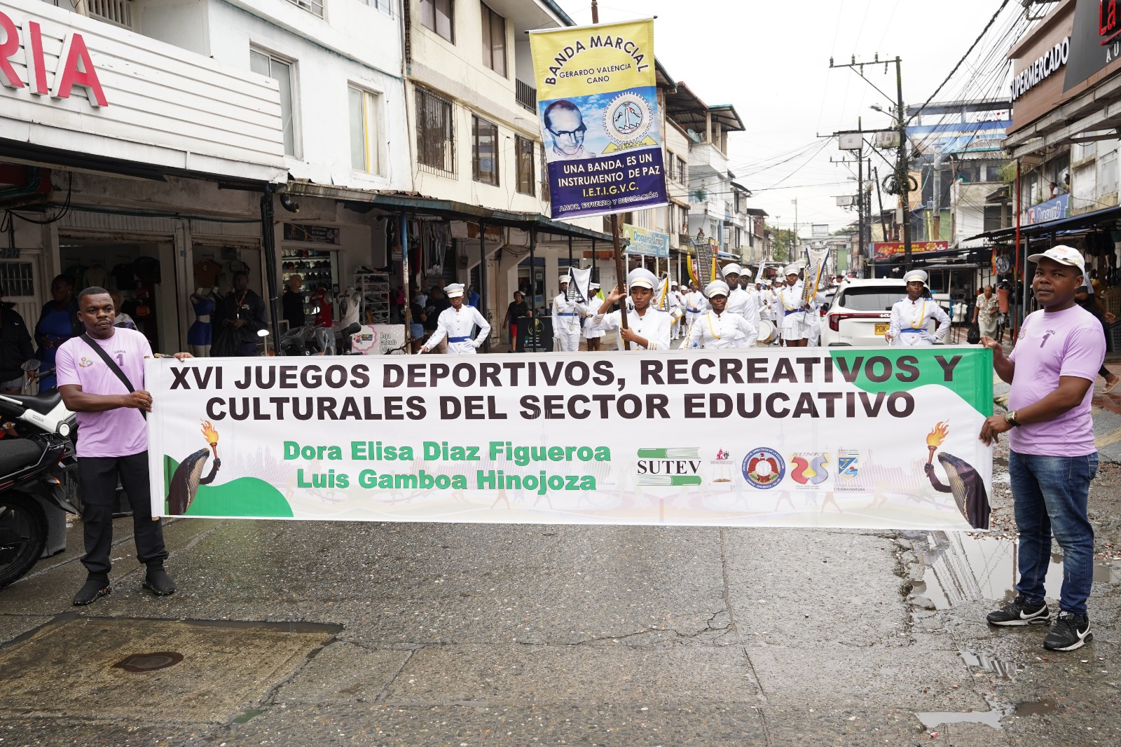 Docentes y administrativos dieron inicio a los XVI Juegos Deportivos, Recreativos y Culturales del sector educativo en Buenaventura