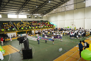 Docentes y administrativos dieron inicio a los XVI Juegos Deportivos, Recreativos y Culturales del sector educativo en Buenaventura