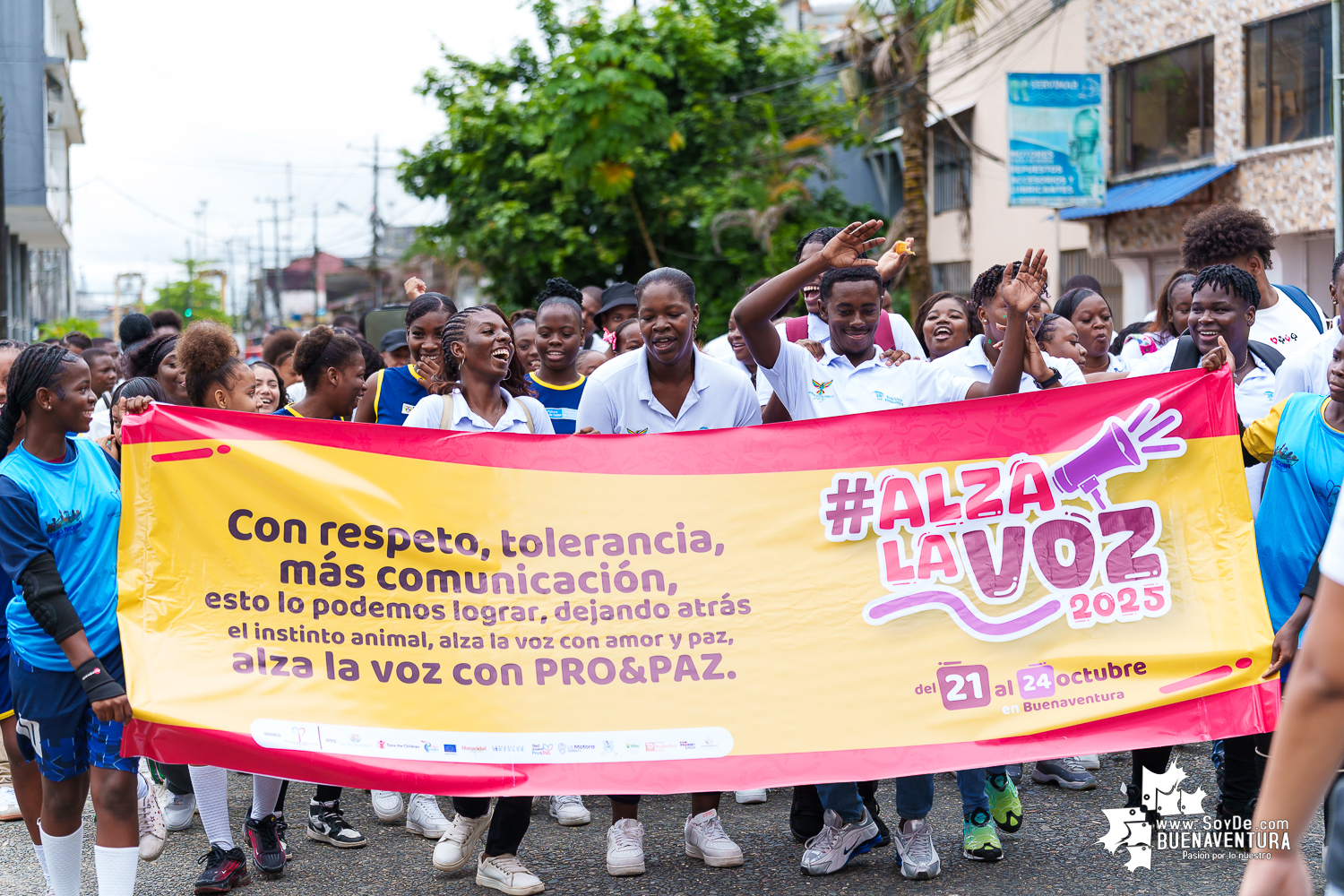 Fundación Pro y Paz avanza con la campaña “#AlzaLaVoz contra las violencias basadas en género” en Buenaventura