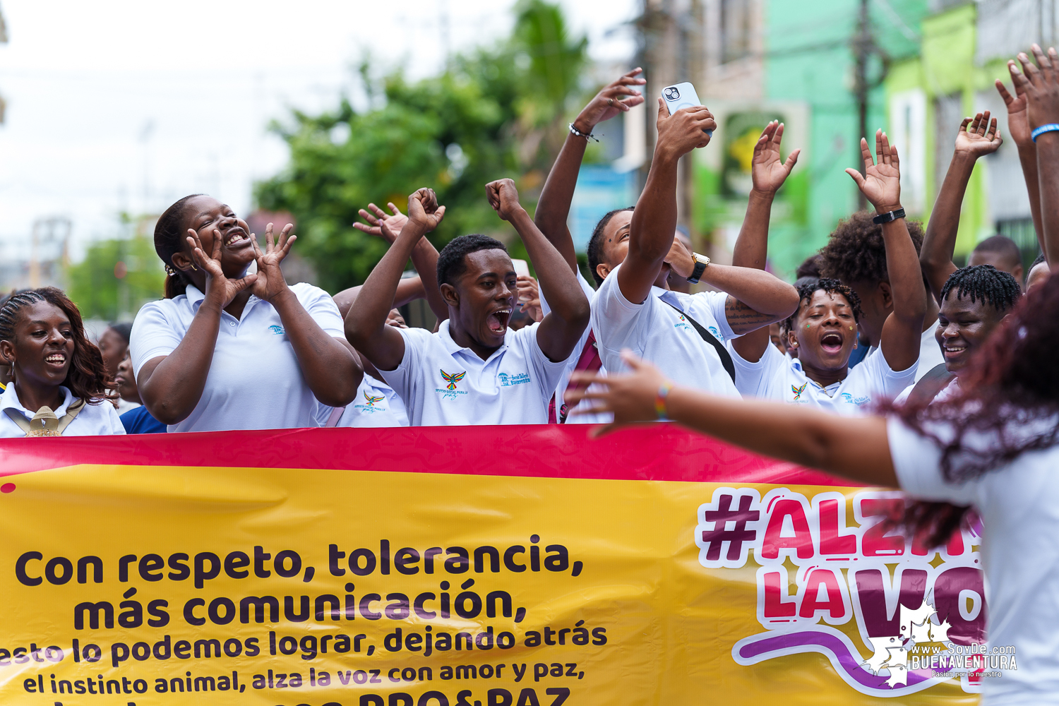 Fundación Pro y Paz avanza con la campaña “#AlzaLaVoz contra las violencias basadas en género” en Buenaventura
