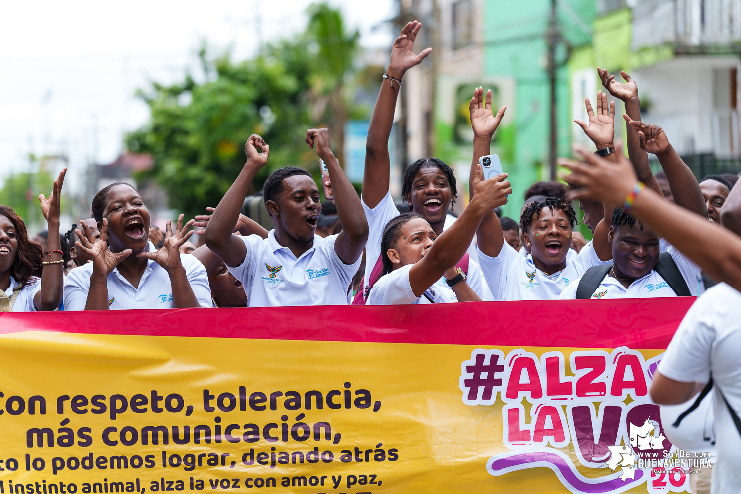 Fundación Pro y Paz avanza con la campaña “#AlzaLaVoz contra las violencias basadas en género” en Buenaventura
