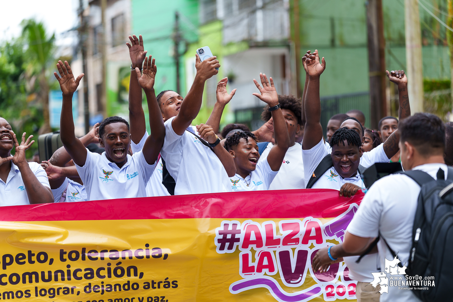 Fundación Pro y Paz avanza con la campaña “#AlzaLaVoz contra las violencias basadas en género” en Buenaventura