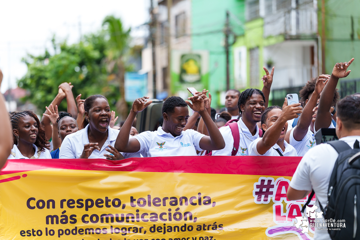 Fundación Pro y Paz avanza con la campaña “#AlzaLaVoz contra las violencias basadas en género” en Buenaventura