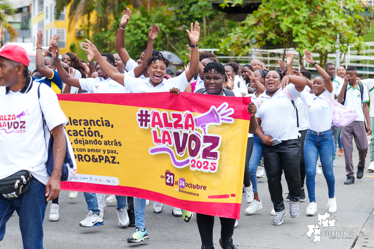 Fundación Pro y Paz avanza con la campaña “#AlzaLaVoz contra las violencias basadas en género” en Buenaventura