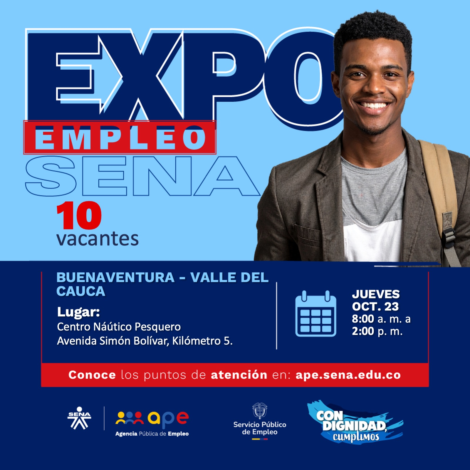 ¡Trabajo sí hay! Conéctese a su próxima oportunidad en ExpoEmpleo SENA 2025