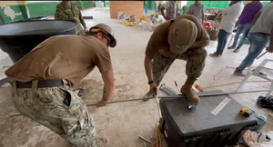 La Alcaldía Distrital, la Cooperación Internacional y la Armada Nacional impulsan mejoras en infraestructura educativa de Buenaventura
