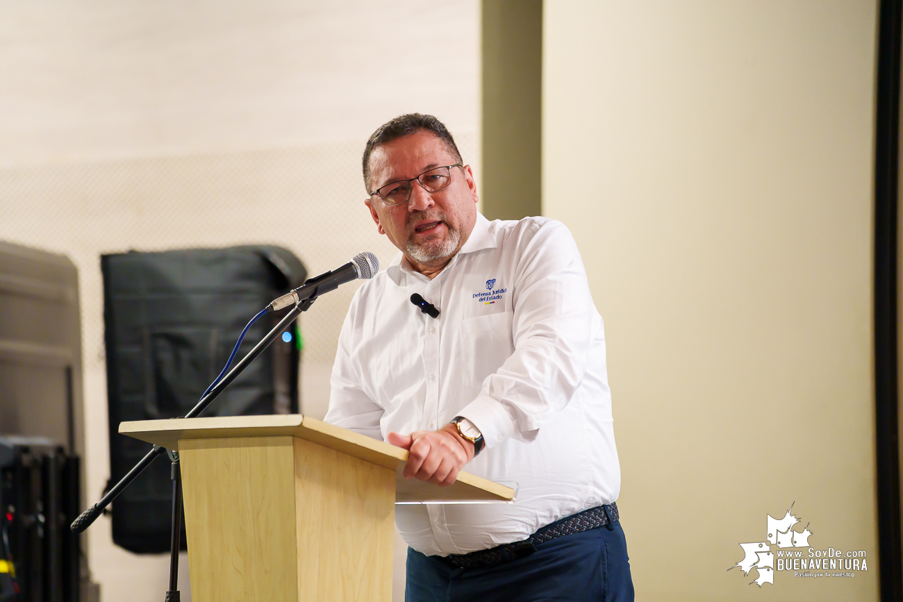 La Agencia Nacional de Defensa Jurídica del Estado realizó en Buenaventura el evento “Diálogos Jurídicos Municipales”