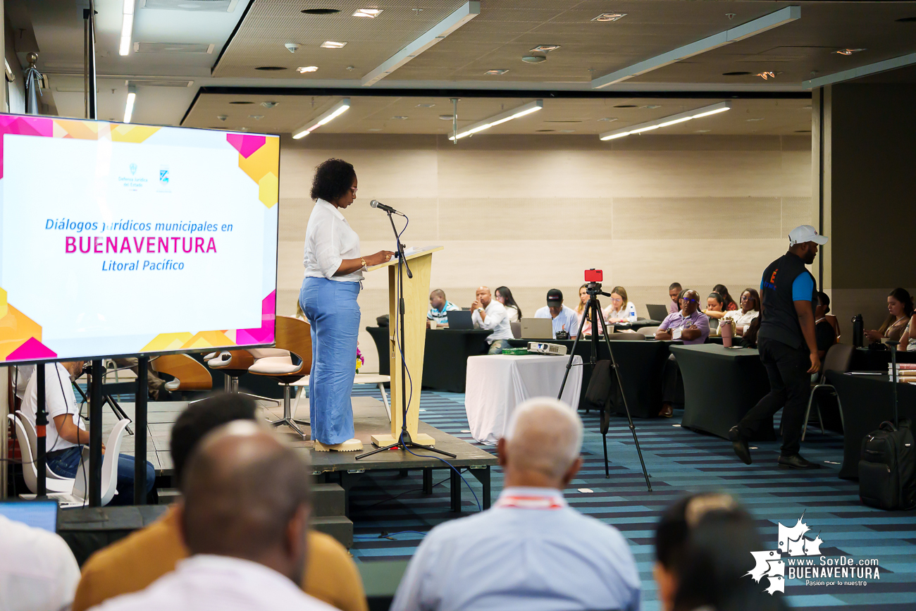 La Agencia Nacional de Defensa Jurídica del Estado realizó en Buenaventura el evento “Diálogos Jurídicos Municipales”