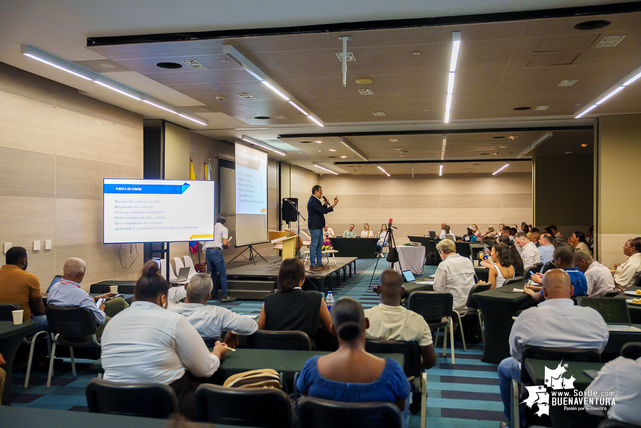 La Agencia Nacional de Defensa Jurídica del Estado realizó en Buenaventura el evento “Diálogos Jurídicos Municipales”