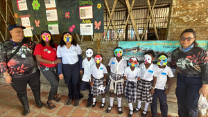En Punta Soldado, Buenaventura; se realizó el Primer Festival de Aves Playeras y Migratorias