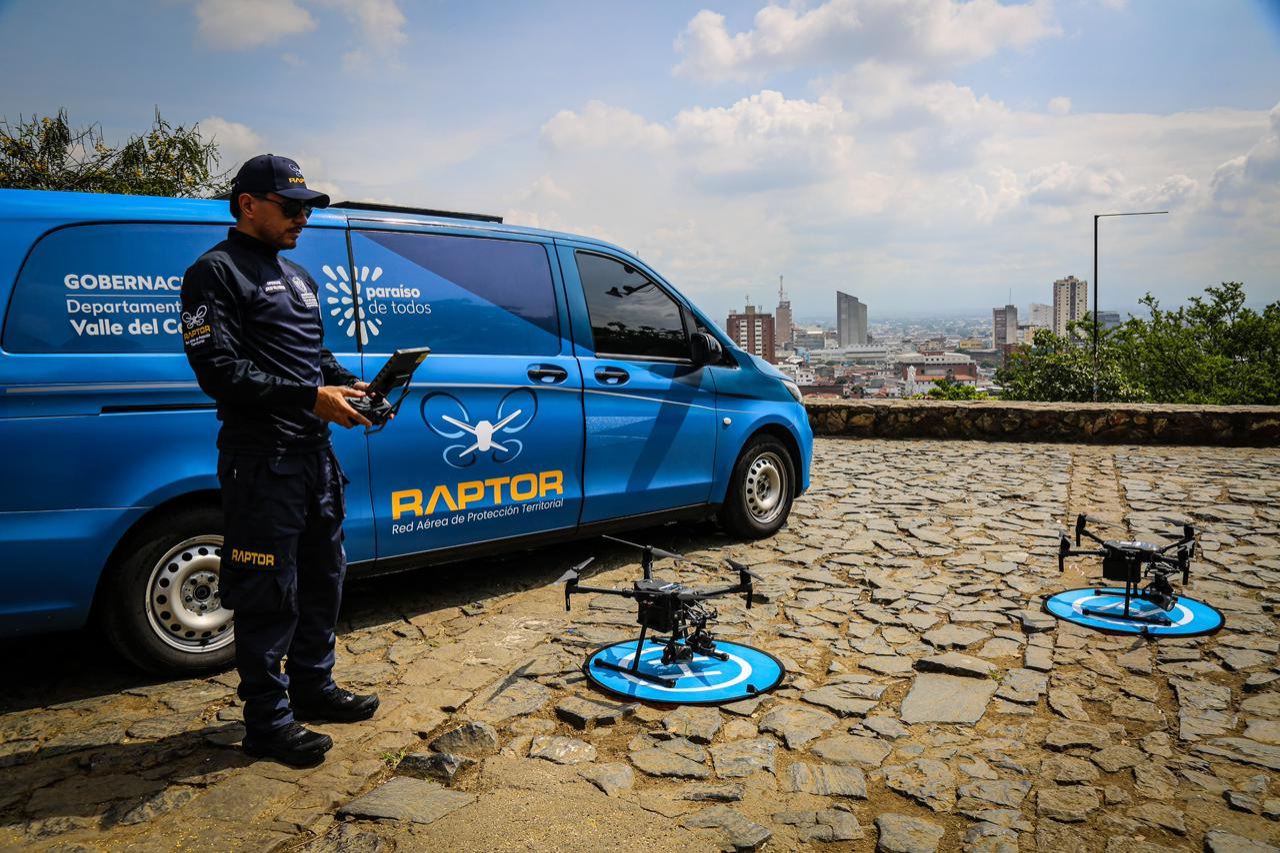 La Gobernación del Valle presentó el sistema tecnológico Raptor para fortalecer la seguridad