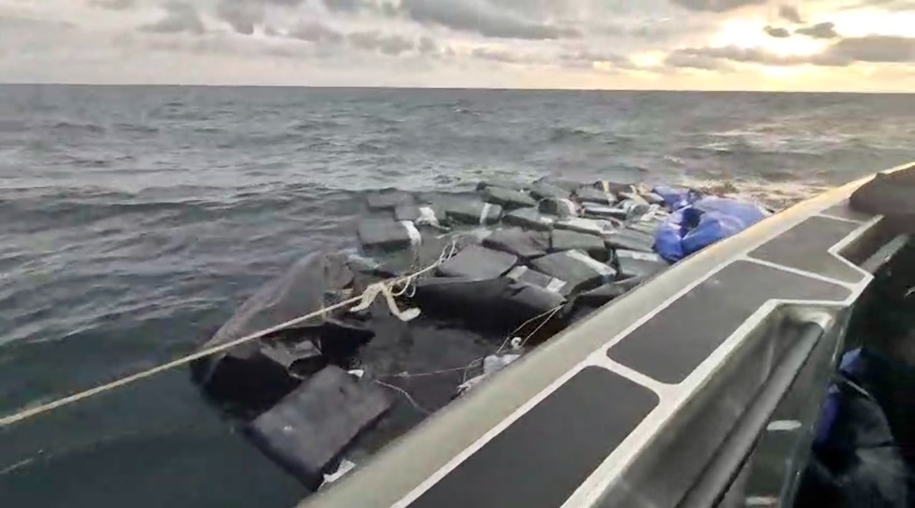 La Armada de Colombia incautó más de 7 toneladas de estupefacientes en el Pacífico colombiano