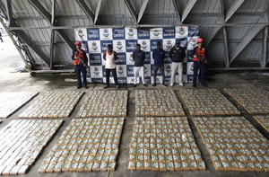 La Armada de Colombia incautó más de 7 toneladas de estupefacientes en el Pacífico colombiano