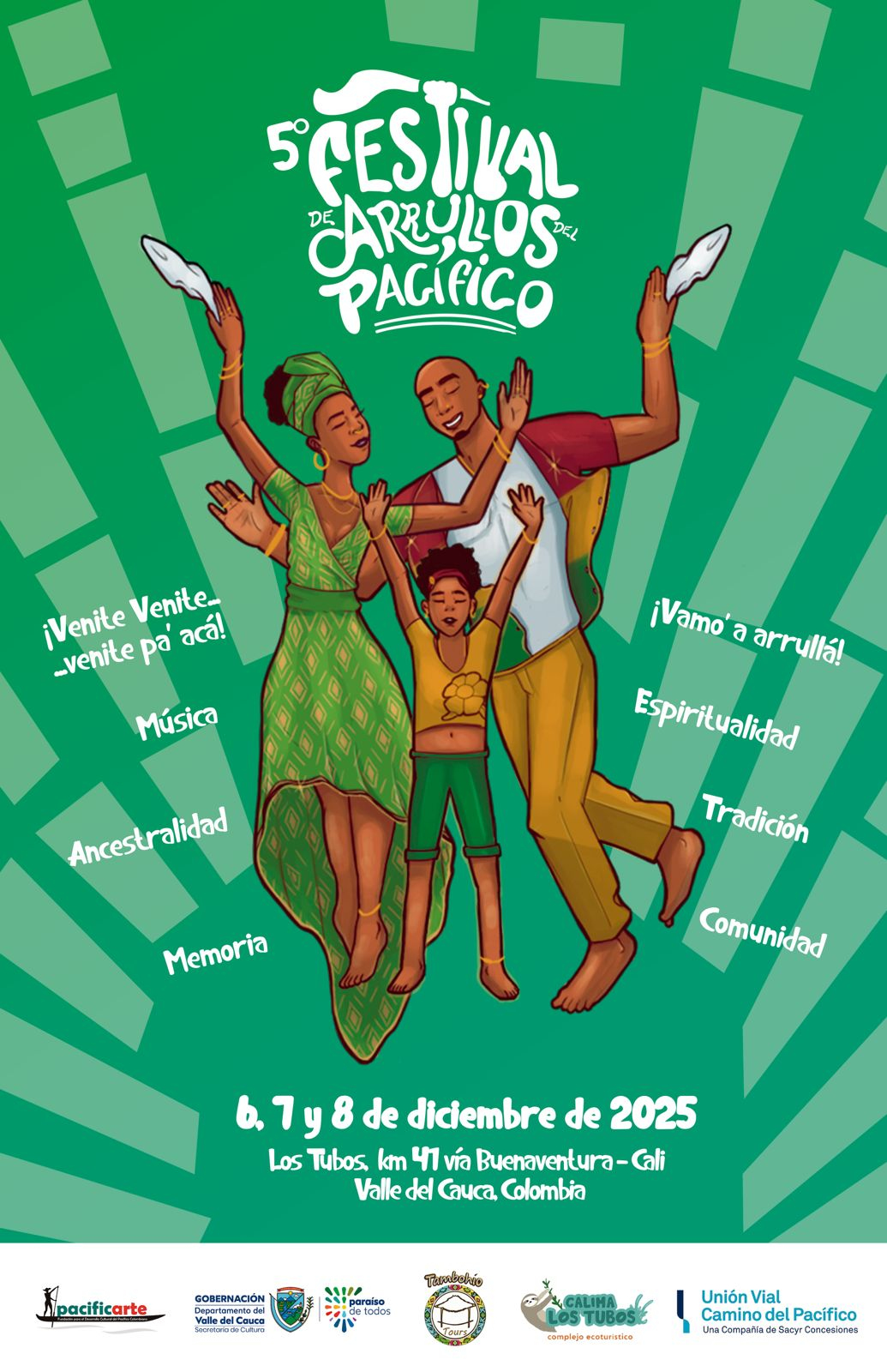 Buenaventura vibra con los cantos de la paz: llega el 5° Festival de Arrullos del Pacífico