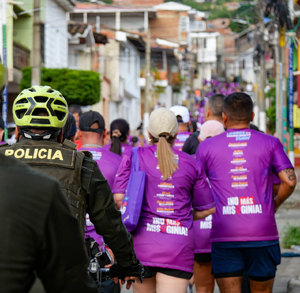 Vallecaucanos corrieron &ldquo;Kil&oacute;metros por la Equidad&rdquo; para rechazar la misoginia y la violencia de g&eacute;nero