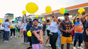 M&aacute;s de 800 personas participaron en el ciclopaseo Camino al Dagua organizado por el Inderbuenaventura 
