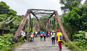 M&aacute;s de 800 personas participaron en el ciclopaseo Camino al Dagua organizado por el Inderbuenaventura 
