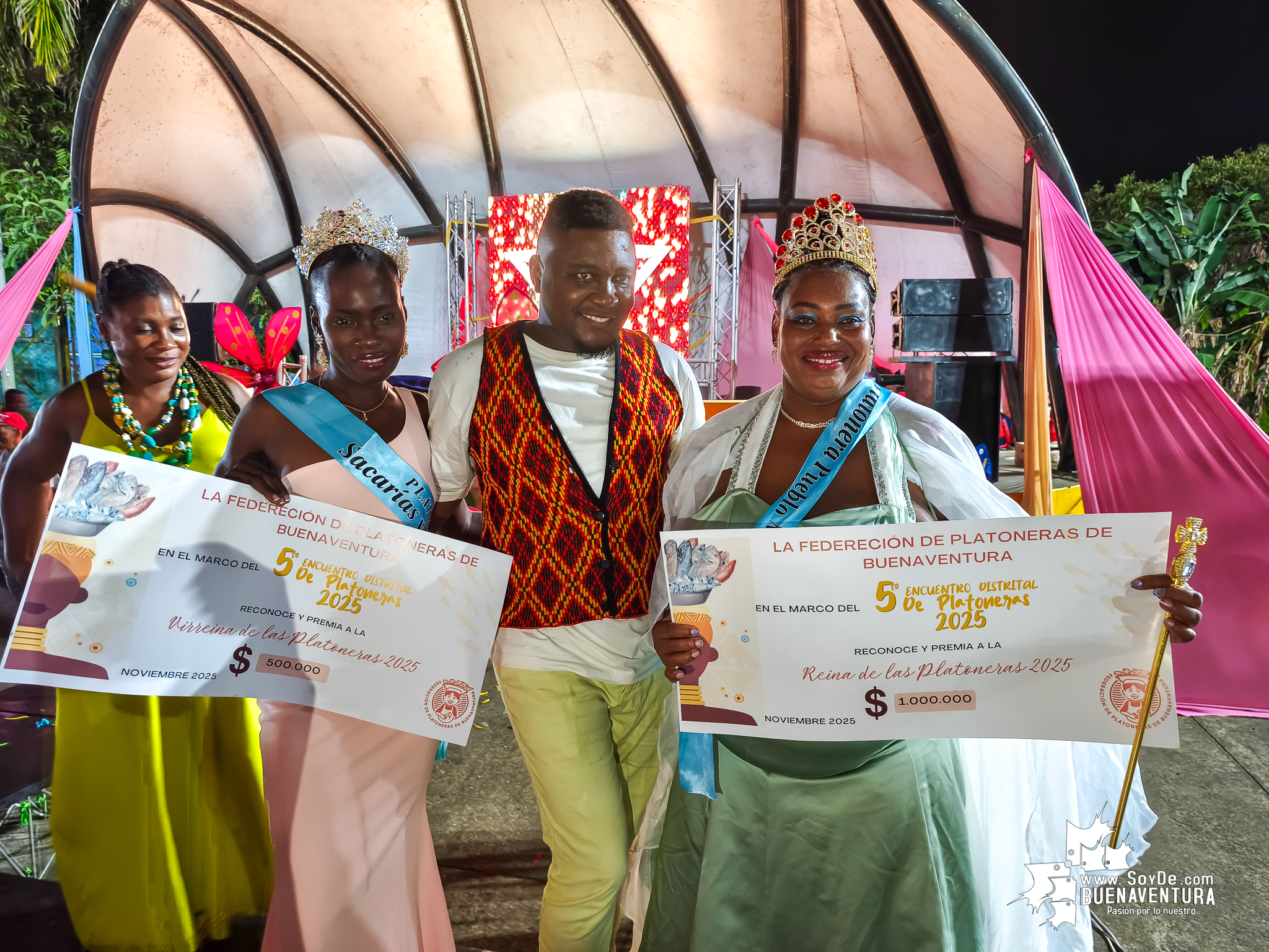 Transparencia y reconocimiento marcaron el 5to Encuentro de las Platoneras en Buenaventura