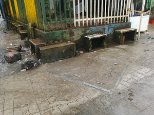 La C&aacute;mara de Comercio de Buenaventura lidera jornada de limpieza en la esquina del Concejo, en apoyo a la campa&ntilde;a &ldquo;Buenaventura Bonita&rdquo;