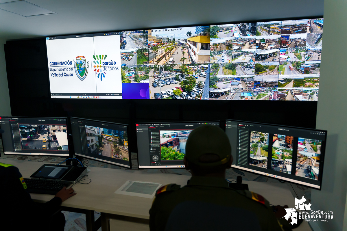 Autoridades ponen en funcionamiento sistema de 200 c&aacute;maras para reforzar la seguridad en Buenaventura
