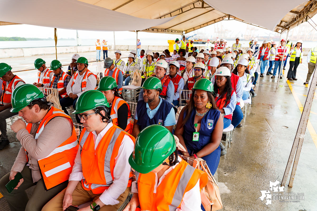 La Sociedad Puerto Industrial Aguadulce incorpora dos gr&uacute;as p&oacute;rtico de &uacute;ltima generaci&oacute;n y fortalece la operaci&oacute;n portuaria de Buenaventura