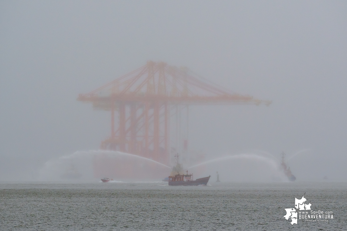 La Sociedad Puerto Industrial Aguadulce incorpora dos gr&uacute;as p&oacute;rtico de &uacute;ltima generaci&oacute;n y fortalece la operaci&oacute;n portuaria de Buenaventura