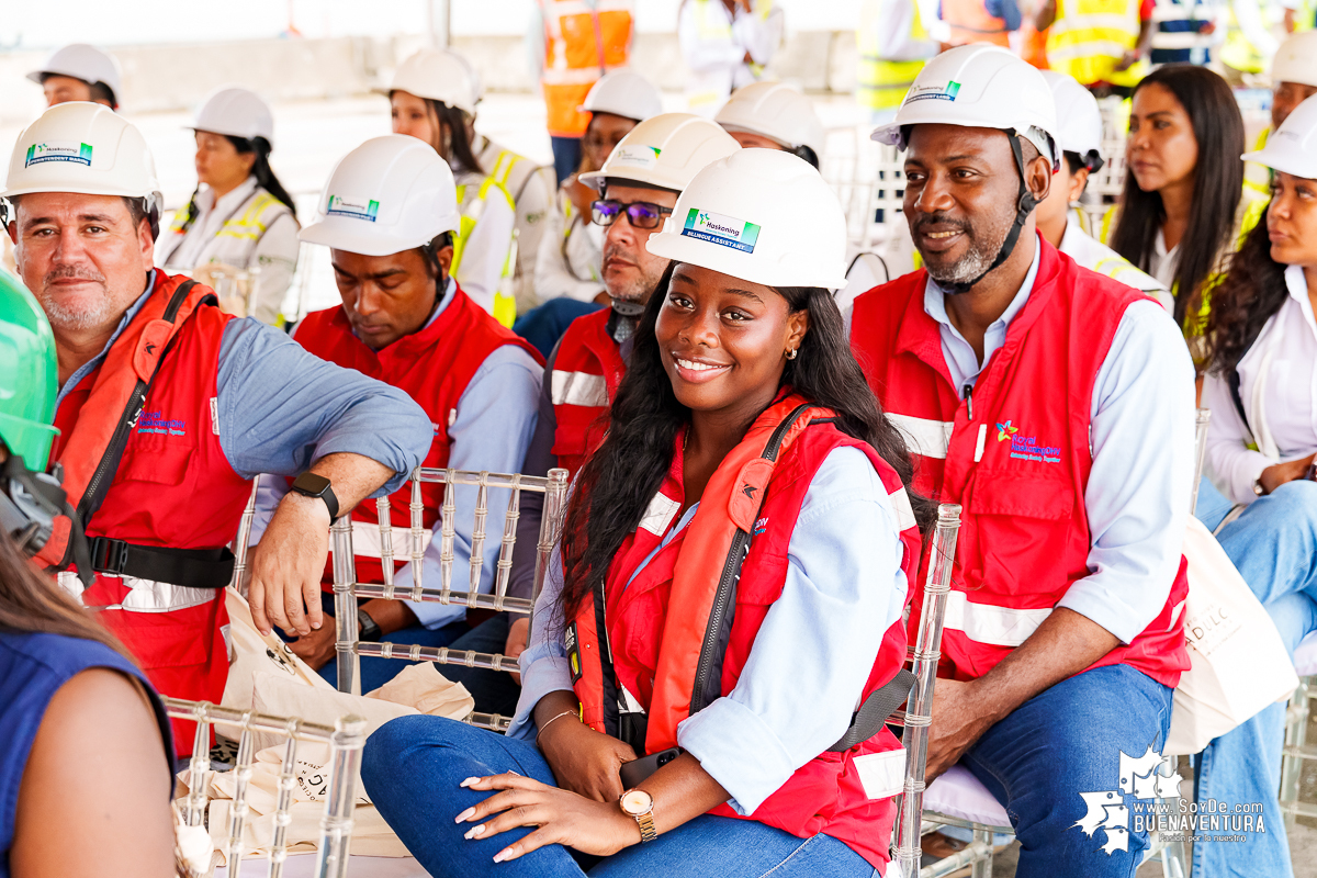 La Sociedad Puerto Industrial Aguadulce incorpora dos gr&uacute;as p&oacute;rtico de &uacute;ltima generaci&oacute;n y fortalece la operaci&oacute;n portuaria de Buenaventura