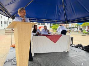 Buenaventura conmemor&oacute; el D&iacute;a de las Manos Rojas con llamado contra el reclutamiento infantil